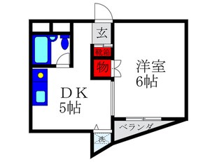 アゼリアマンションの物件間取画像